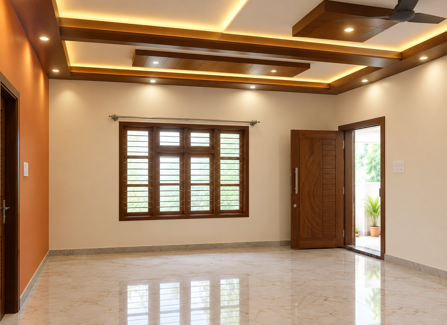 False ceiling and interior renovation work